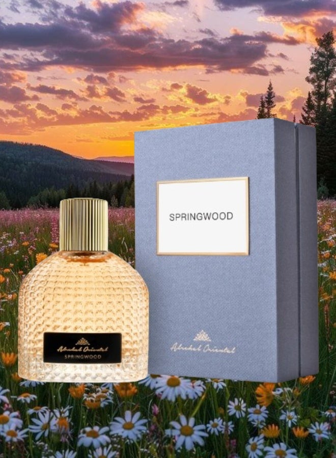 Alrehab 4 Pieces Springwood Perfume 75ML - Image 2