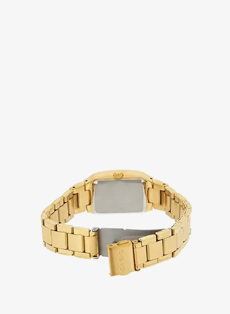 Casio Women's Analog Display Watch With Gold Stainless Steel Strap - LTP-1165N-9C