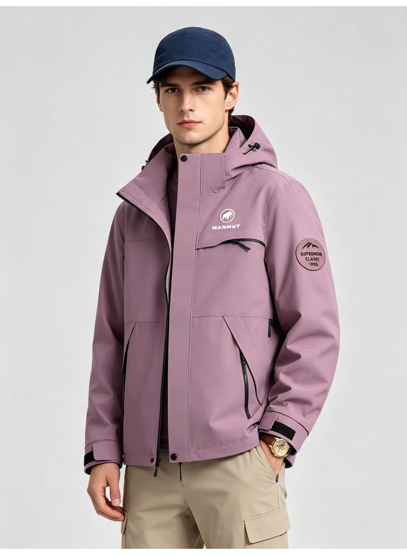 Mammut Men's and women's outdoor jacket windproof waterproof hooded mountaineering jacket - Image 2