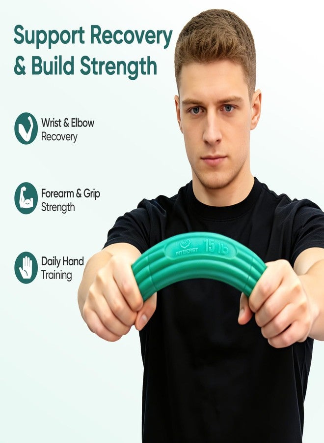FitBeast Flex Therapy Bars and Therapy Putty Set, Hand Therapy and Grip Strength Training for Finger, Wrist & Forearm Exercise - Image 2