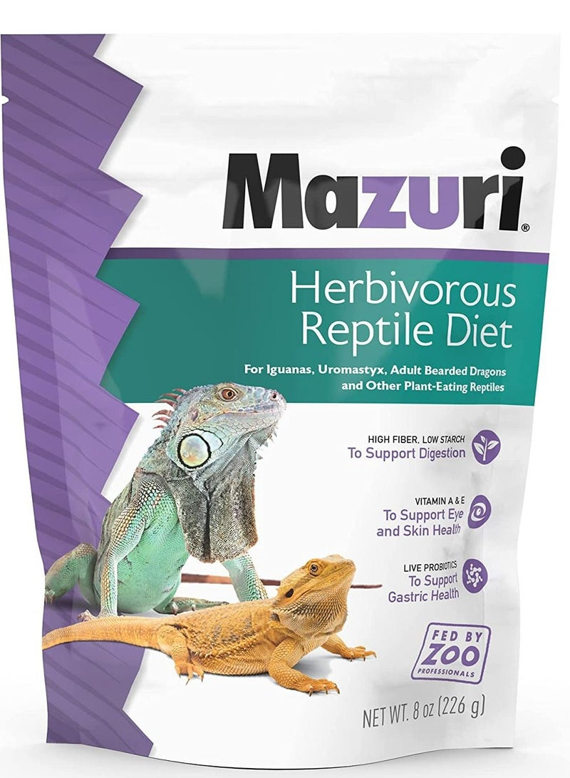 Mazuri Herbivorous Reptile Diet 226 g - Image 1