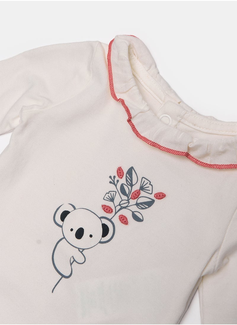 OBAIBI White Thermal Wear for Girls  - Image 3