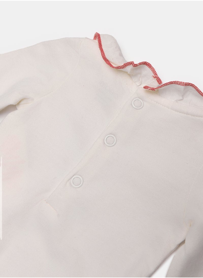OBAIBI White Thermal Wear for Girls  - Image 4