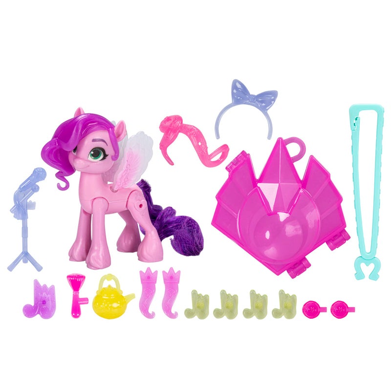 My Little Pony: Make Your Mark Cutie Magic Princess Pipp Petals - 3-Inch Hoof to Heart with Surprise Accessories, Age 5 and Up - Image 1