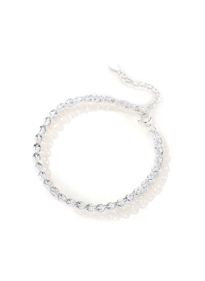 Jewelry For Life - Pure 925 Sterling Silver Bracelet For Women - Image 1