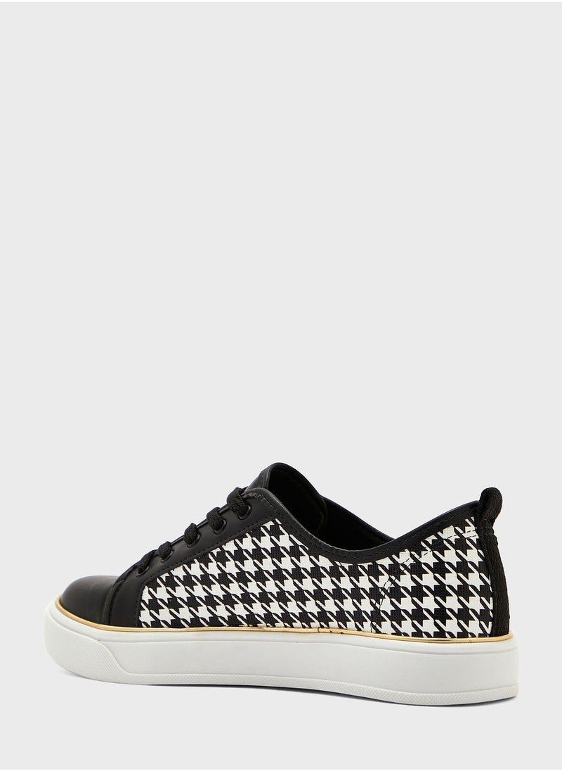 Beira Rio - Leia Lace Up Low Top Sneakers - Image 1