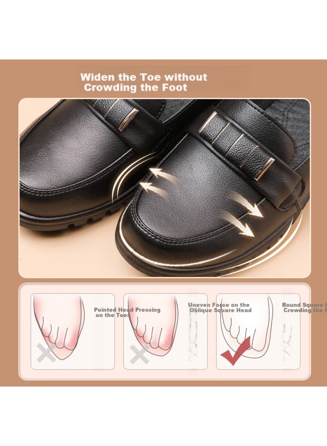 Egchi Women's Mom Shoes, Non-slip Soft Sole, Slip-on, Outdoor Casual Nurse Shoes, H7522, Beige, Size 35 - Image 1