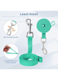 BINGPET Adjustable Dog Vest Harness and Leash Set,No Pull & No Choke Reflective Dog Harness with Padded,Lightweight All Weather Step-in Mesh Breathable Vest Harness for Small and Medium Dogs(Green,S)  - Image 5
