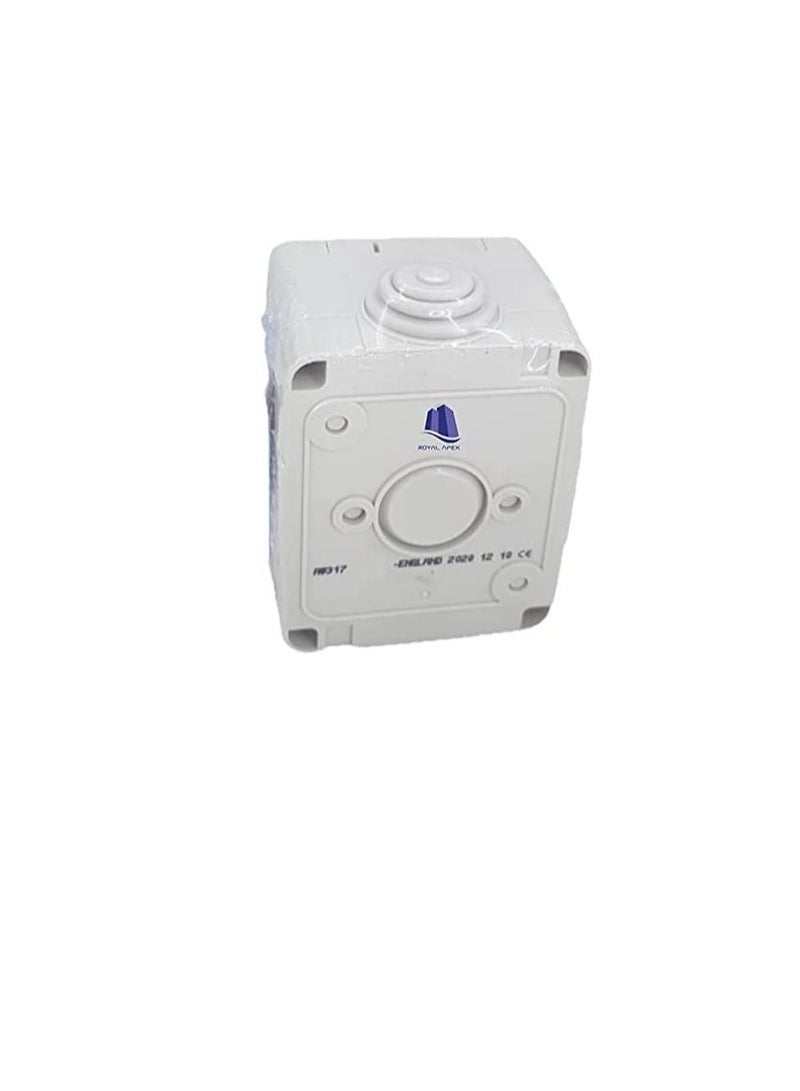 Outdoor Waterproof Weatherproof Switch Socket IP55 Grey (BELL SWITCH)  - Image 3