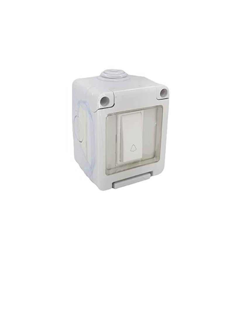 Outdoor Waterproof Weatherproof Switch Socket IP55 Grey (BELL SWITCH)  - Image 2