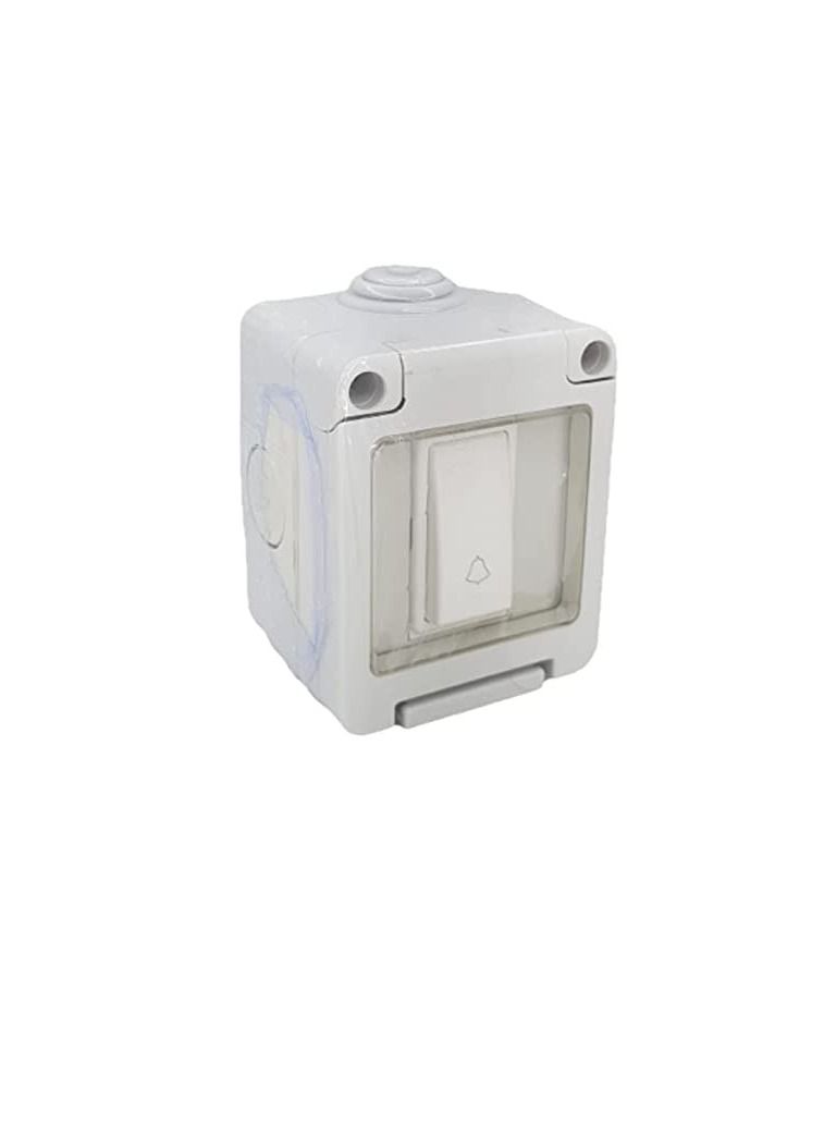 Outdoor Waterproof Weatherproof Switch Socket IP55 Grey (BELL SWITCH)  - Image 1