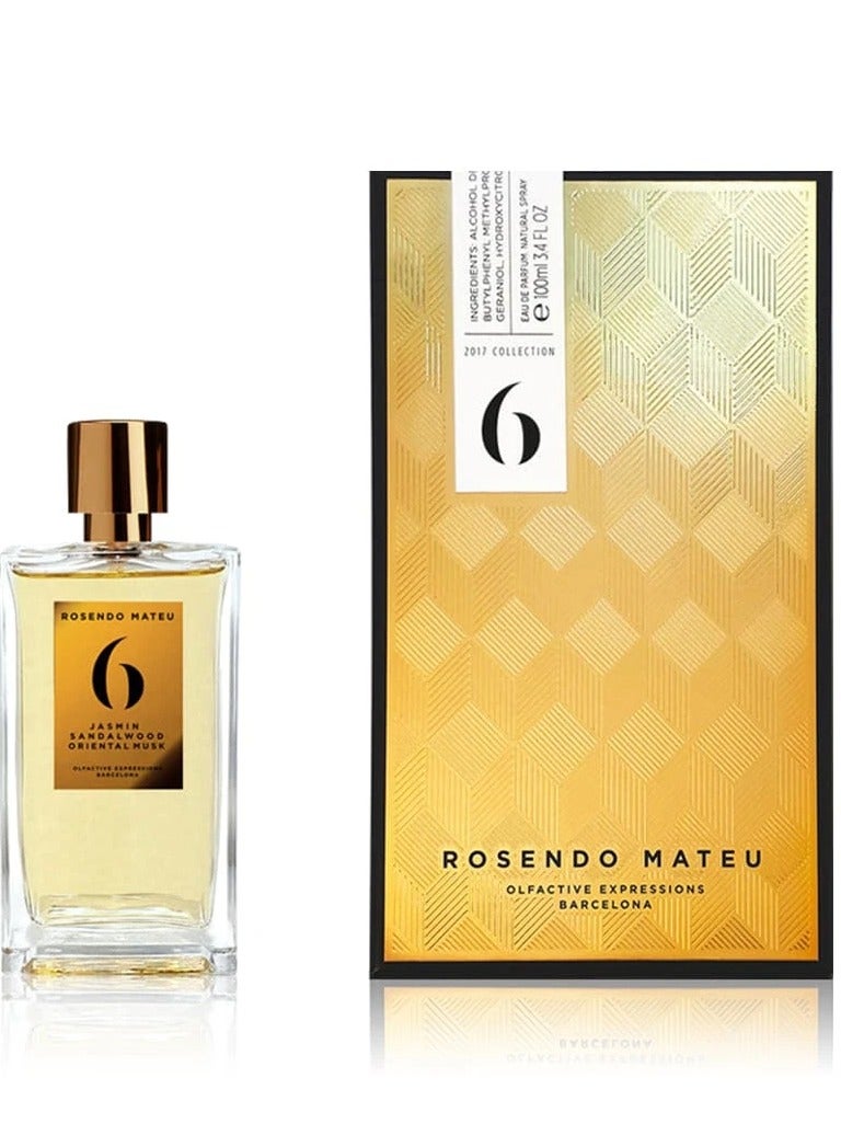 Rosendo Mateu 6 Jasmin Sandal Oriental Musk EDP 100 ml - Image 1
