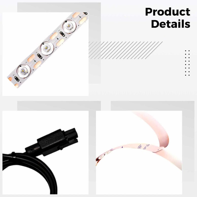 Led Light Bar for Panda Lux A1 Mini Printer, 6500K with Tape, Enhances Detail Visibility, for A1/A1 Mini - Image 5