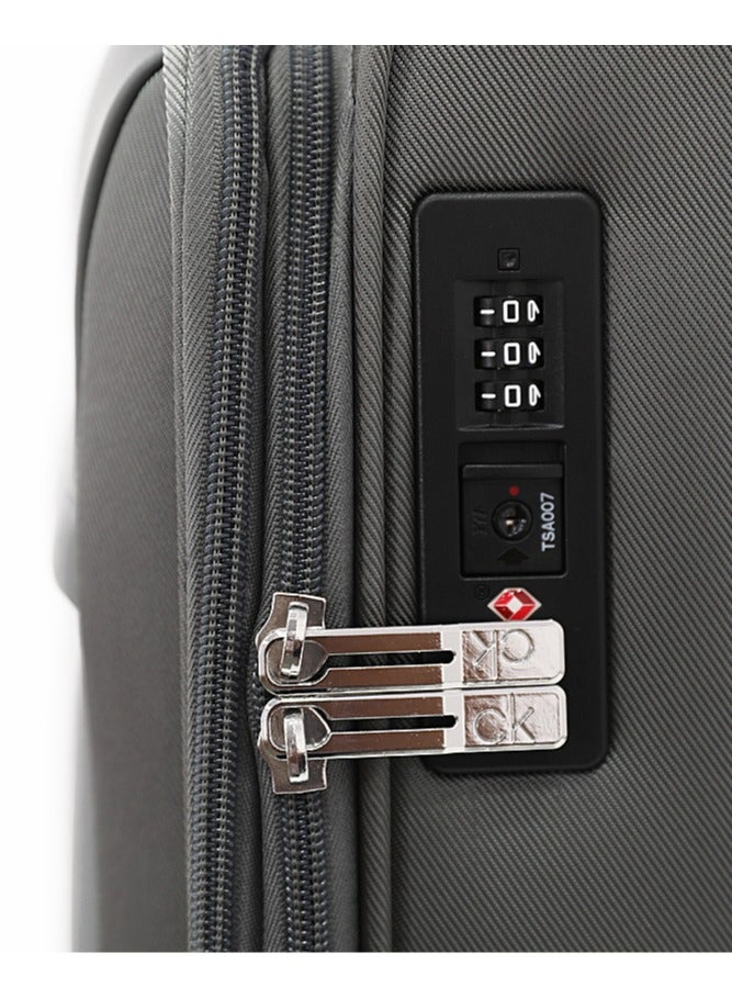 Calvin Klein 3-Piece Softshell Spinner Luggage Set | Lightweight, Flexible Packing for Smart Travelers - Image 5