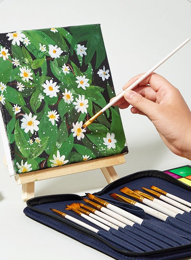 Painting Brushes Brushes Oil Acrylics 12pcs Set - Image 5