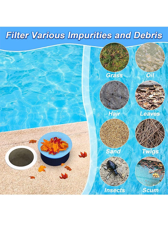 15pcs Pool Skimmer Socks Swimming Pool Filter Socks for Inground Above Ground Pool Fine Mesh Filter Net to Protect Pool from Debris Pollen Hair
