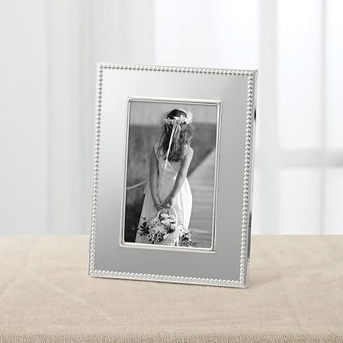Reed & Barton Reed and Barton Lyndon Silverplate 4" X 6" Photo Frame, 1.15 LB, Metallic - Image 2