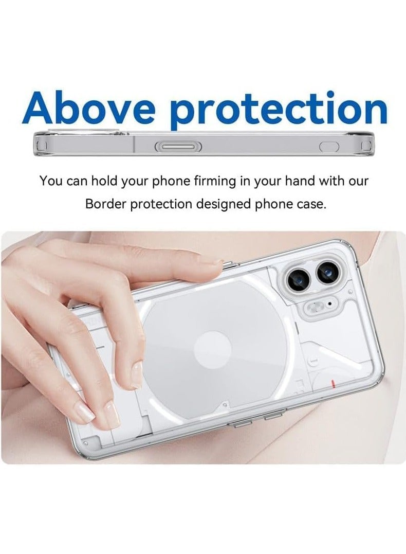 انبلاك جراب متوافق مع نوثينج فون 2 (شفاف) - Image 3