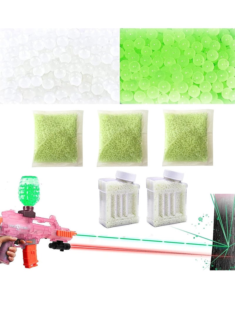 Excefore Water Balls Beads Ammo¨C Balls Bullets Made for Eco Friendly (3 Packs+2 Empty Bottles)  - Image 1