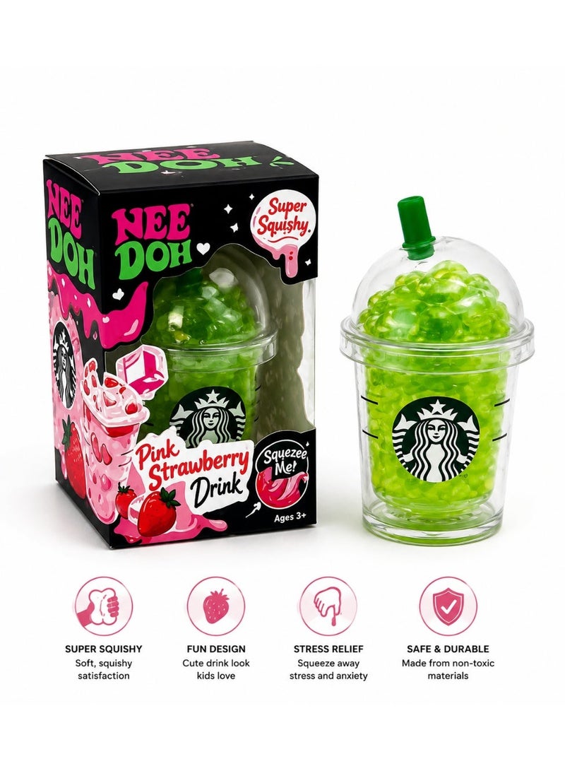 Squishy Nee Doh Starbucks Mystery Box set of 4 Starbucks Set, Blind Box Squishy, Mystery Surprise Fidget Toys, Nee doh, Squishy fruits, Starbucks Squishy, Stress & Anxiety Relief Sensory Toys for Kids & Adults, Ideal Holiday & Birthday Gift ﻿ - Image 5