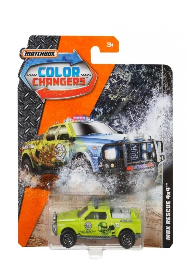 MATCHBOX 1 Piece Matchbox 4x4  Mattel Color Changers - Style May Vary - Image 1