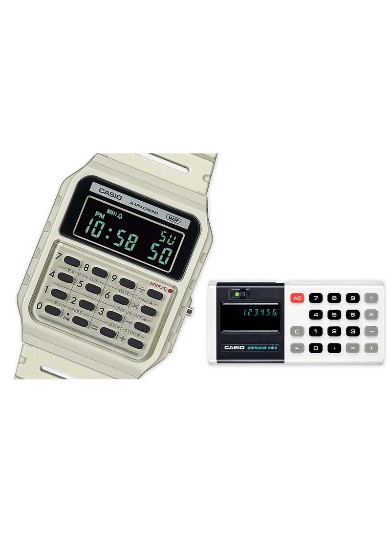 CASIO Calculator Digital Resin Band Watch CA-53WB-8B - Image 5
