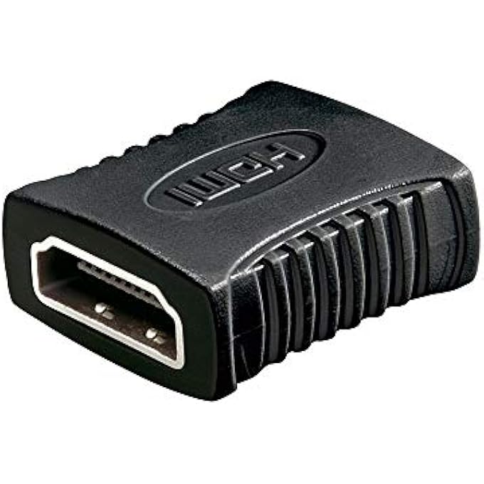 Goobay 68688 HDMI ADAPTER, NICKEL PLATED, FEMALE, TYPE A - Image 1