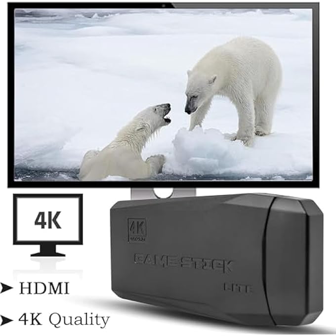 2.4G RETRO GAMING CONSOLE PLUG AND PLAY VIDEO GAME STICK WITH BUILT-IN 15000 GAMES AND 20000 GAMES VARIATION (15000+ GAMES, 64GB) [VIDEO GAME] [VIDEO GAME] - Image 5