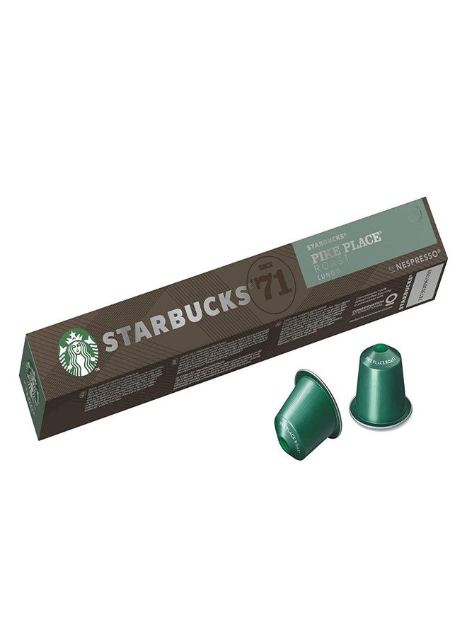 Nestle Starbucks by Nespresso, 120 Capsule Box, All Flavors (120-count single serve capsules, compatible with Nespresso Original Line System) (Pike Place) - Image 4