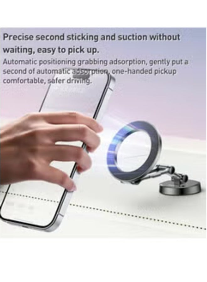 ELTRAZONE C203 Three-Axis Magnetic Car Phone Mount – MagSafe-Compatible with Adjustable Viewing Angles - Image 3