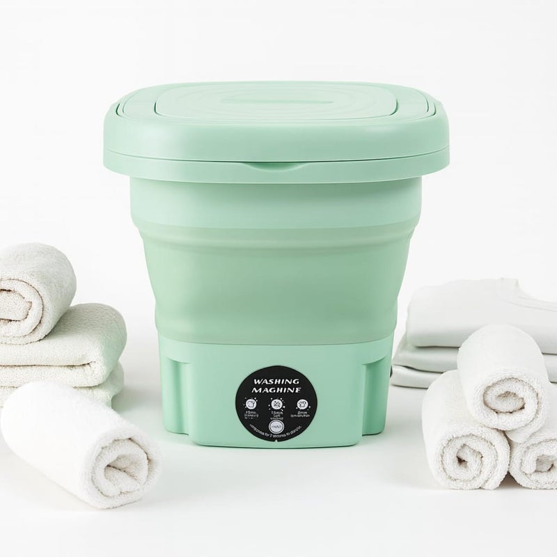 Mini Foldable Portable Washing Machine – Fast and Efficient Washing for Underwear and Light Clothes, Smart, Silent, Easy to Carry - Image 1