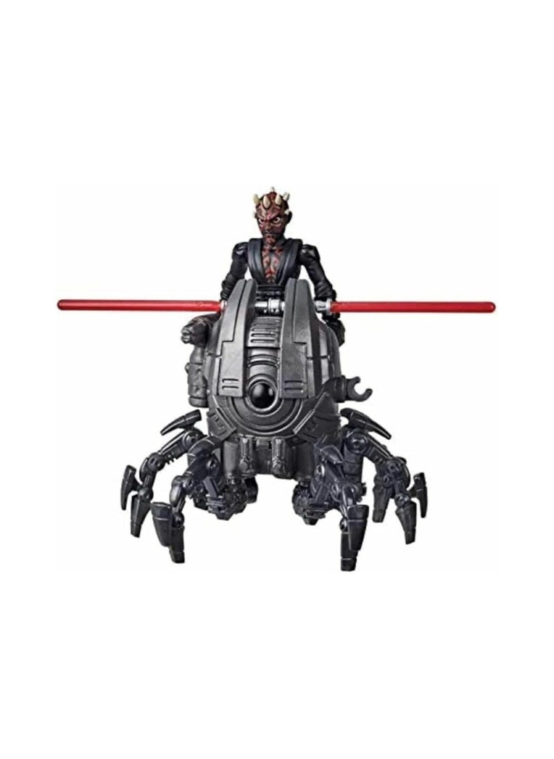 HASBRO - GAMING - Star Wars Darth Maul 2.5 Inch Figure with Vehicle - Image 1