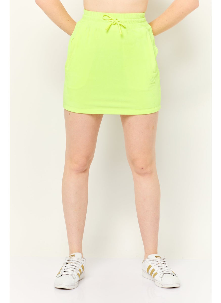 adidas Originals Women Sportswear Fit Outdoor Skirt, Lime Green  - Image 1