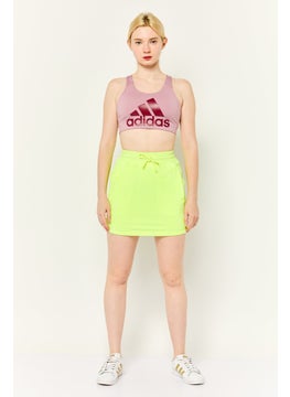 adidas Originals Women Sportswear Fit Outdoor Skirt, Lime Green  - Image 2