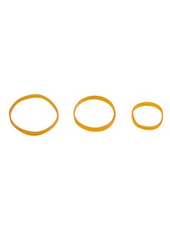 LAWAZIM Rubber Band Set -38 50 60mm Brown- Reusable Assorted Elastic Stretch Bands with Strong Grip for Office Home and School Supplies - for Crafting Packaging Accessories and Stationery Organization  - Image 4