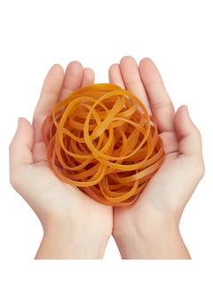 LAWAZIM Rubber Band Set -38 50 60mm Brown- Reusable Assorted Elastic Stretch Bands with Strong Grip for Office Home and School Supplies - for Crafting Packaging Accessories and Stationery Organization  - Image 2