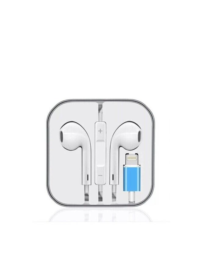 micro speed Wired In-Ear Earphones for iPhone White  - Image 4