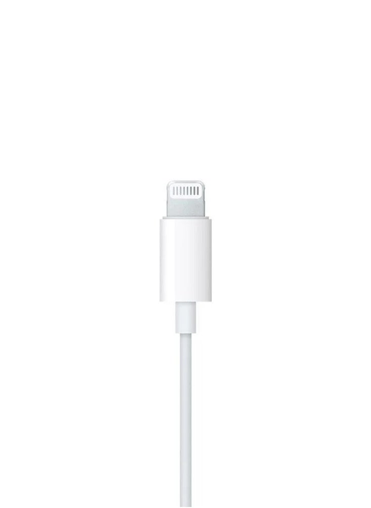 micro speed Wired In-Ear Earphones for iPhone White  - Image 3