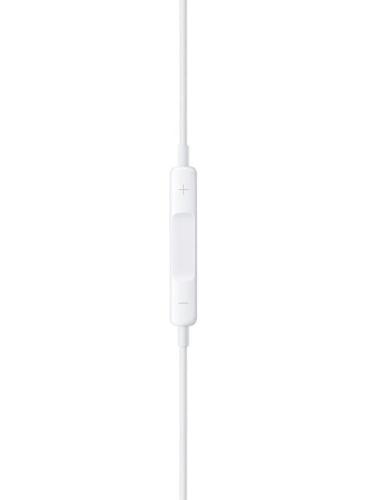 Micro Speed Lightning Earphones – Wired In-Ear Headphones With Noise Reduction Mic For iPhone – White - Image 2