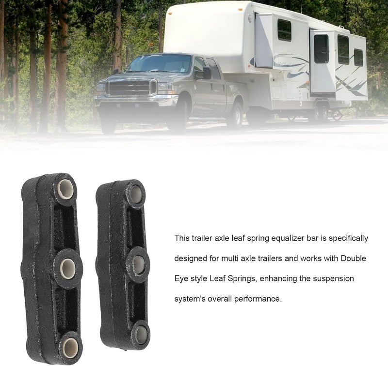 Multi-demand compliant quality SIXRUN 5 1/2in Straight Leaf Spring Equalizer Bar, Cast Iron, Nylon Bushing, Ideal for Multi Axle Trailers, Smooth Ride Enhancement Nationwide warehouse layout Moisture proof Diverse requirement fit Regional distribution available Certified stocked merchandise User friendly optimized build Flexible anti-break Dense area priority deliver User feedback upgraded quality Scheduled warehouse deliver Fixed delivery schedule Affordable purchase options Any KSA address orderable Classic practical design Transit & use compatible Easy clean surface Universal design Modern look Practical build Defect free upgraded substance Cost effective fine quality Cross part assemble fit Market aligned local stock Medium weight - Image 5