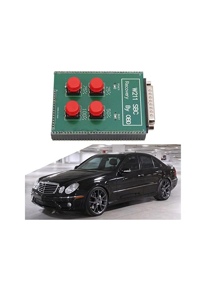 Junlucki - SBC Reset Tool, SBC Repairing Device Metal Safe for Car Replacement for Mercedes Benz W211 R230 green - Image 1