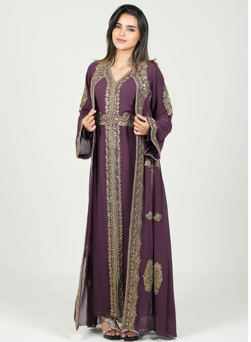 AL BENT AL SHARQIEH women kaftan dress jalabia