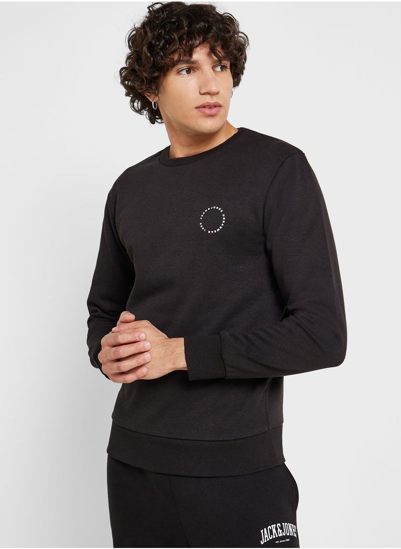 JACK & JONES - Logo Crew Neck Sweatshirt - Image 1