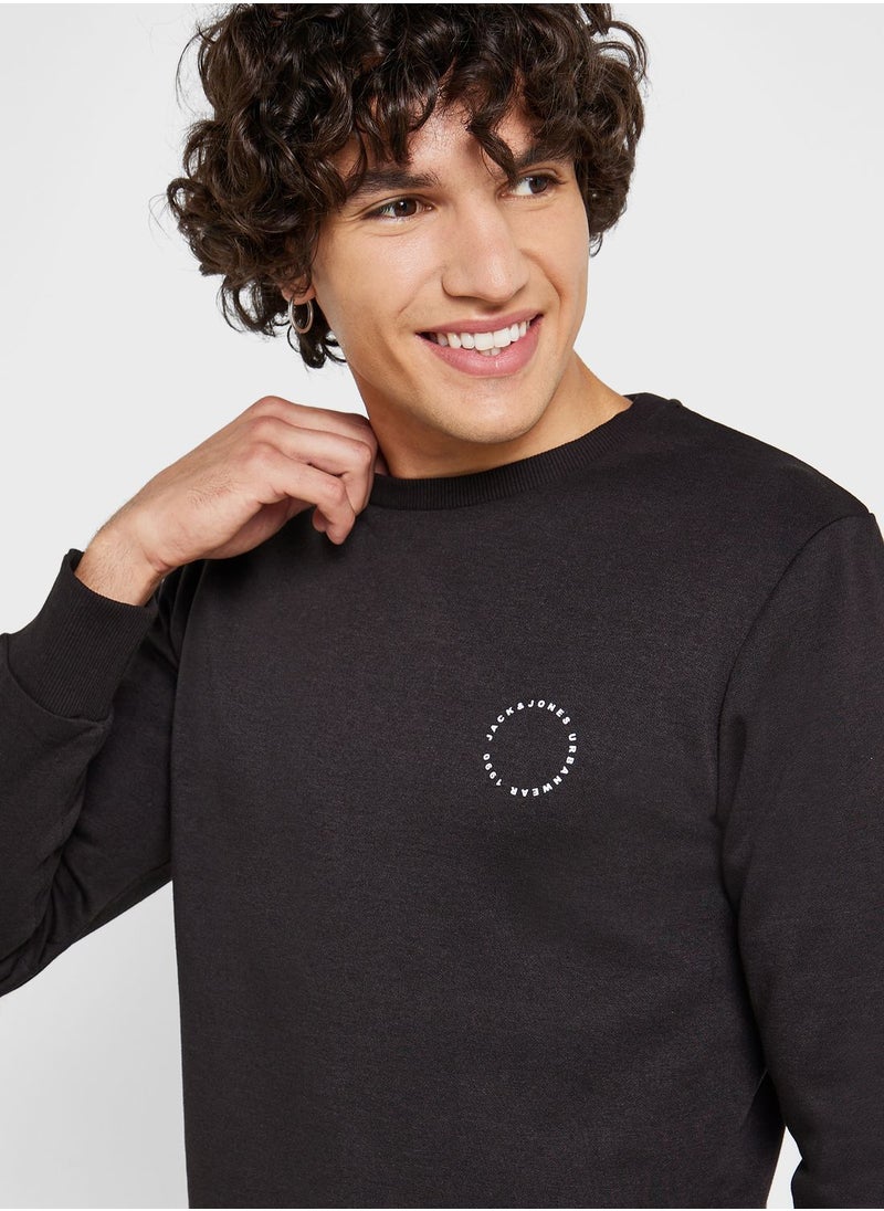 JACK & JONES - Logo Crew Neck Sweatshirt - Image 1