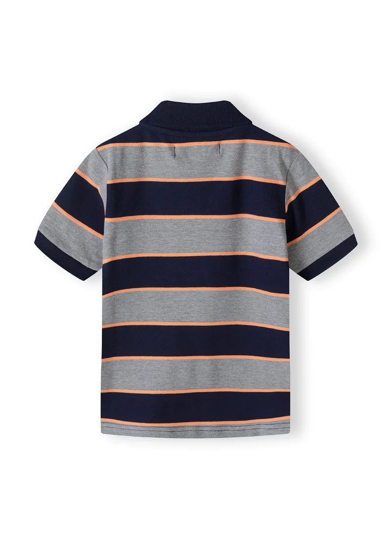 MINOTI Kids Boys Striped Polo Shirt