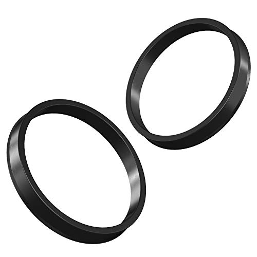 StanceMagic Hubcentric Rings (Pack of 4) - 56.1mm ID to 72.6mm OD - Black Poly Carbon Plastic Hubrings - Compatible with Subaru Honda Acura Scion FRS and 72.6mm Wheel Centerbore - Image 5