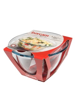 Borcam Round Borosilicate Glass Mixing Bowl 900 ml  - Image 5