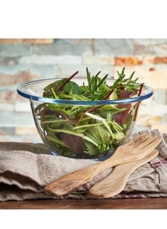 Borcam Round Borosilicate Glass Mixing Bowl 900 ml  - Image 4