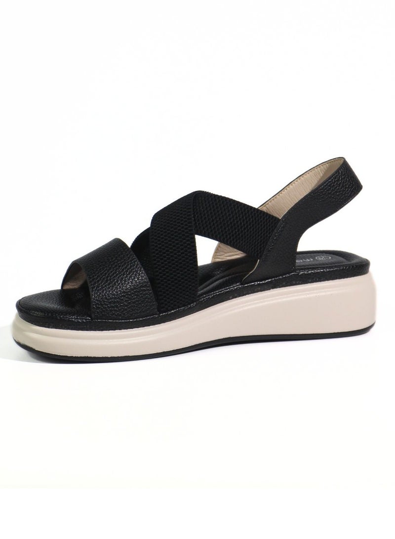 Mon Ami Monami Women's Flat Sandals - Premium Quality Open-Toe Summer Sandals for Women, Lightweight Comfortable Walking Sandals for Girls & Ladies, Soft Cushioned Footbed for Everyday Outfits - Image 3
