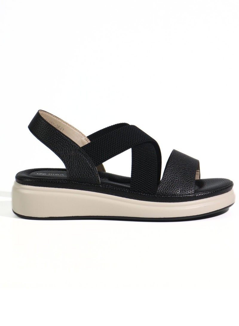 Mon Ami Monami Women's Flat Sandals - Premium Quality Open-Toe Summer Sandals for Women, Lightweight Comfortable Walking Sandals for Girls & Ladies, Soft Cushioned Footbed for Everyday Outfits - Image 2